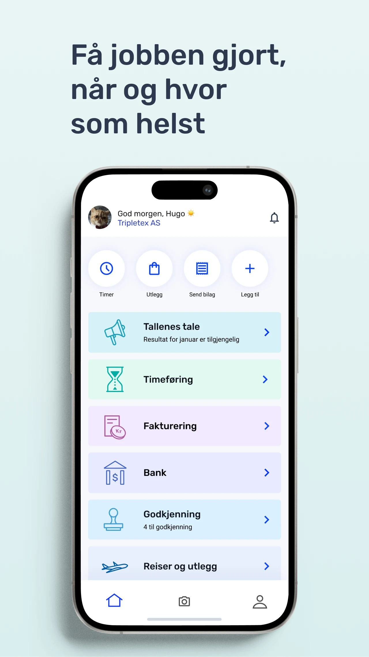Tripletex screenshot